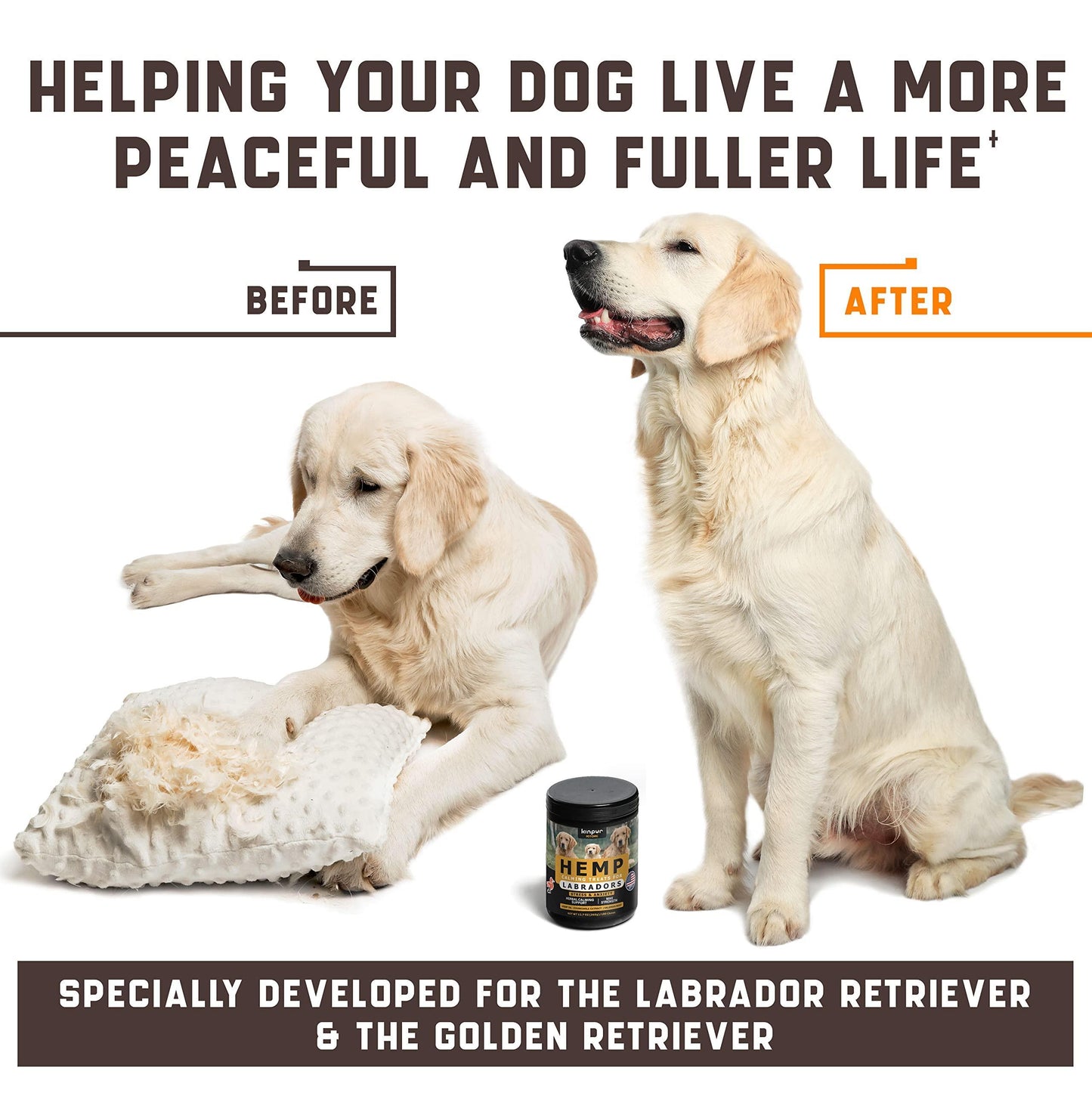 Calming Chews for Labrador Dogs - Zoomies