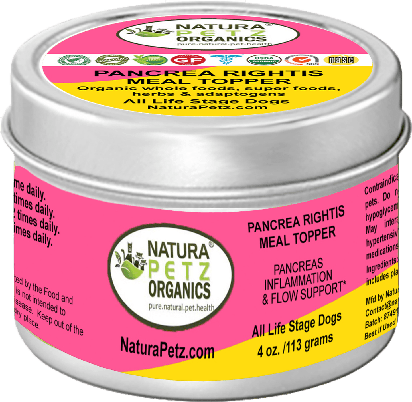 Pancrea Rightis Max Meal Topper - Zoomies