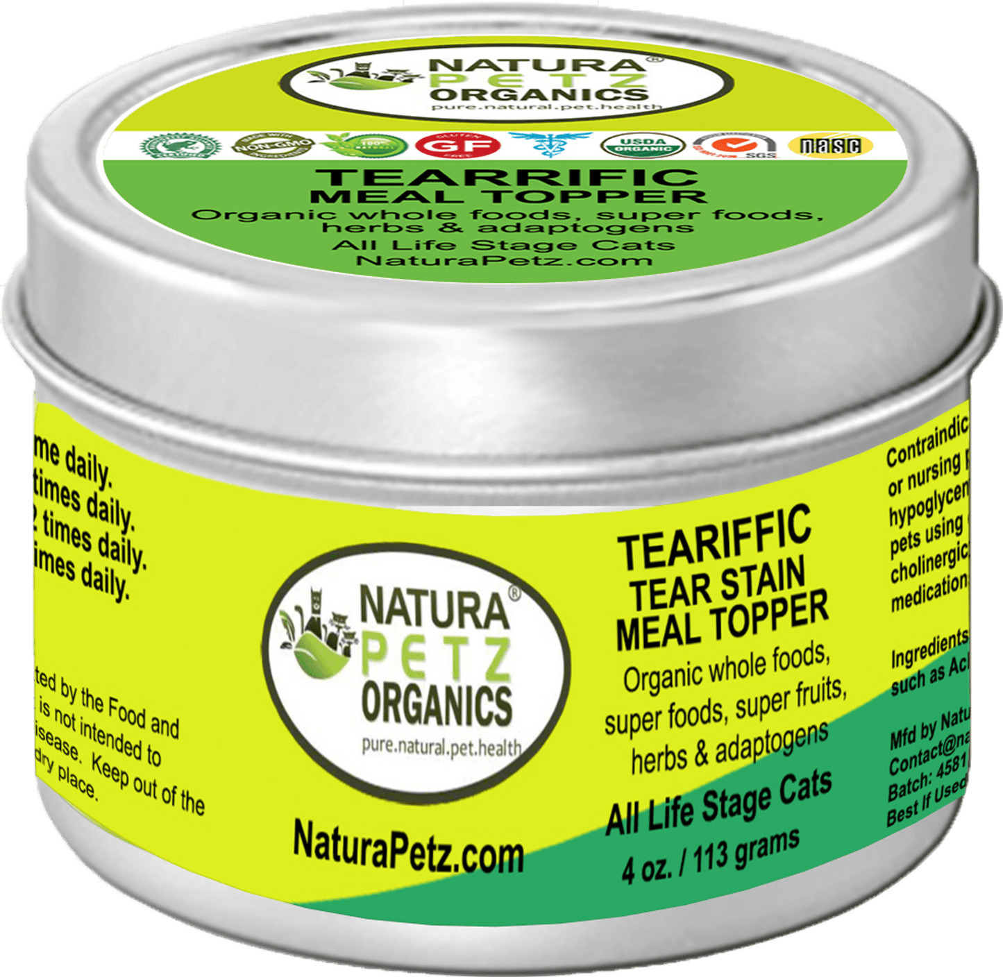 Teariffic Tear Stain Meal Topper - Zoomies