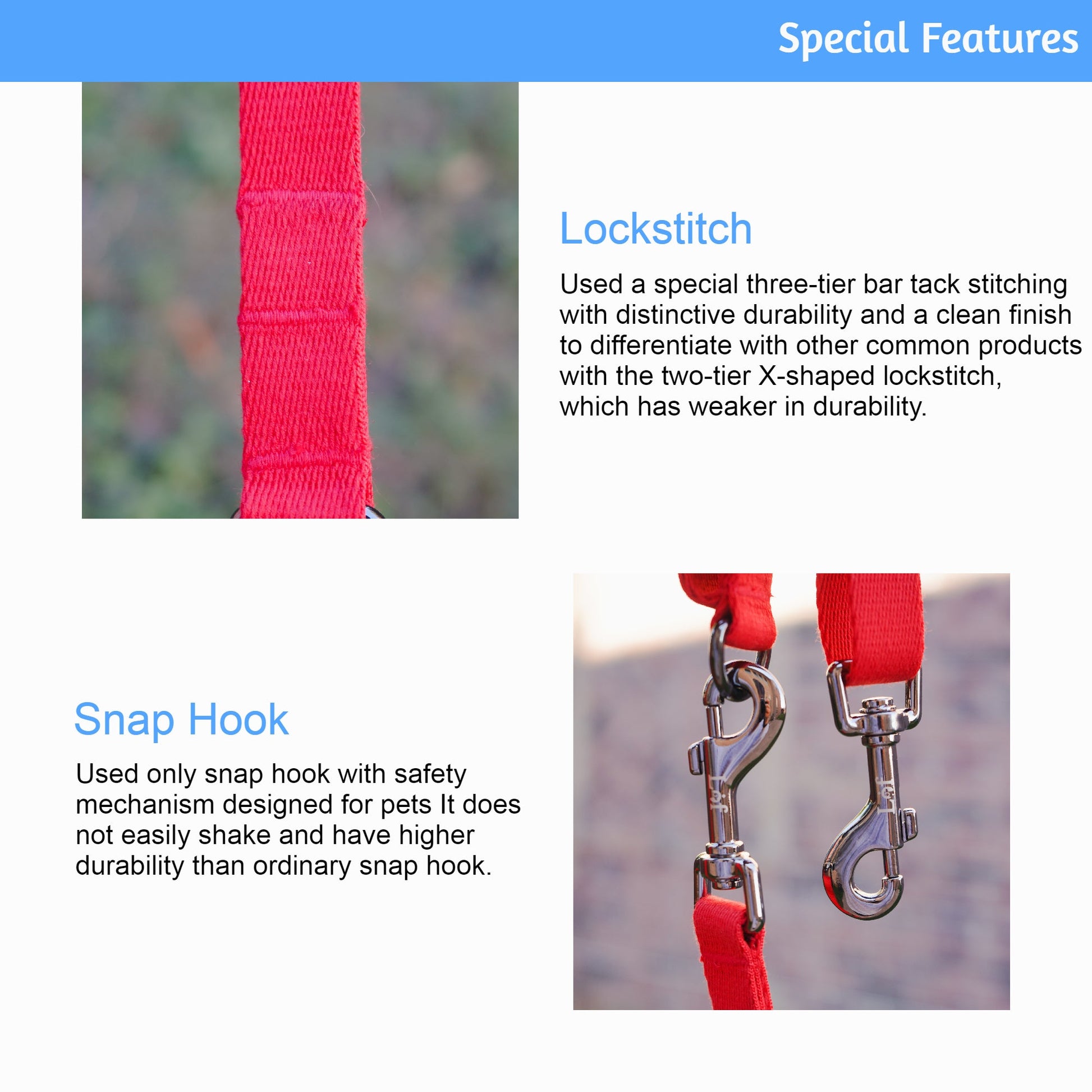 Lof Folding Lead Leash - Zoomies