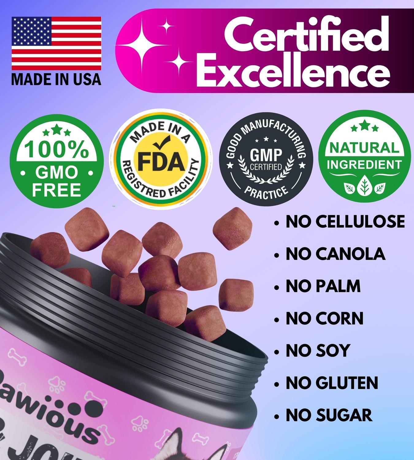 Dog Multivitamin Chewable with Glucosamine - Zoomies