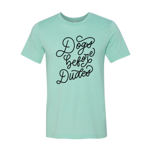 DT0509 Dogs Before Dudes Shirt