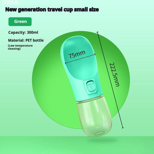 Pet Dog Water Bottle - Zoomies