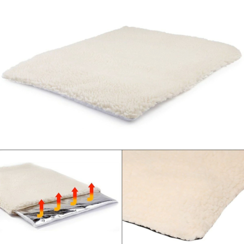 Self Warming Fleece Pet Mat - Zoomies
