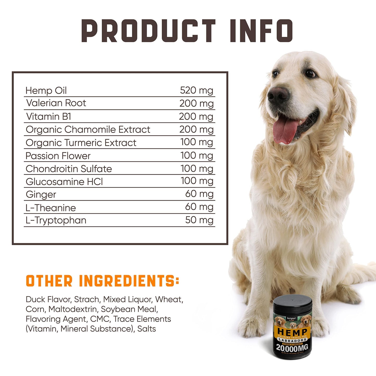 Calming Chews for Labrador Dogs - Zoomies