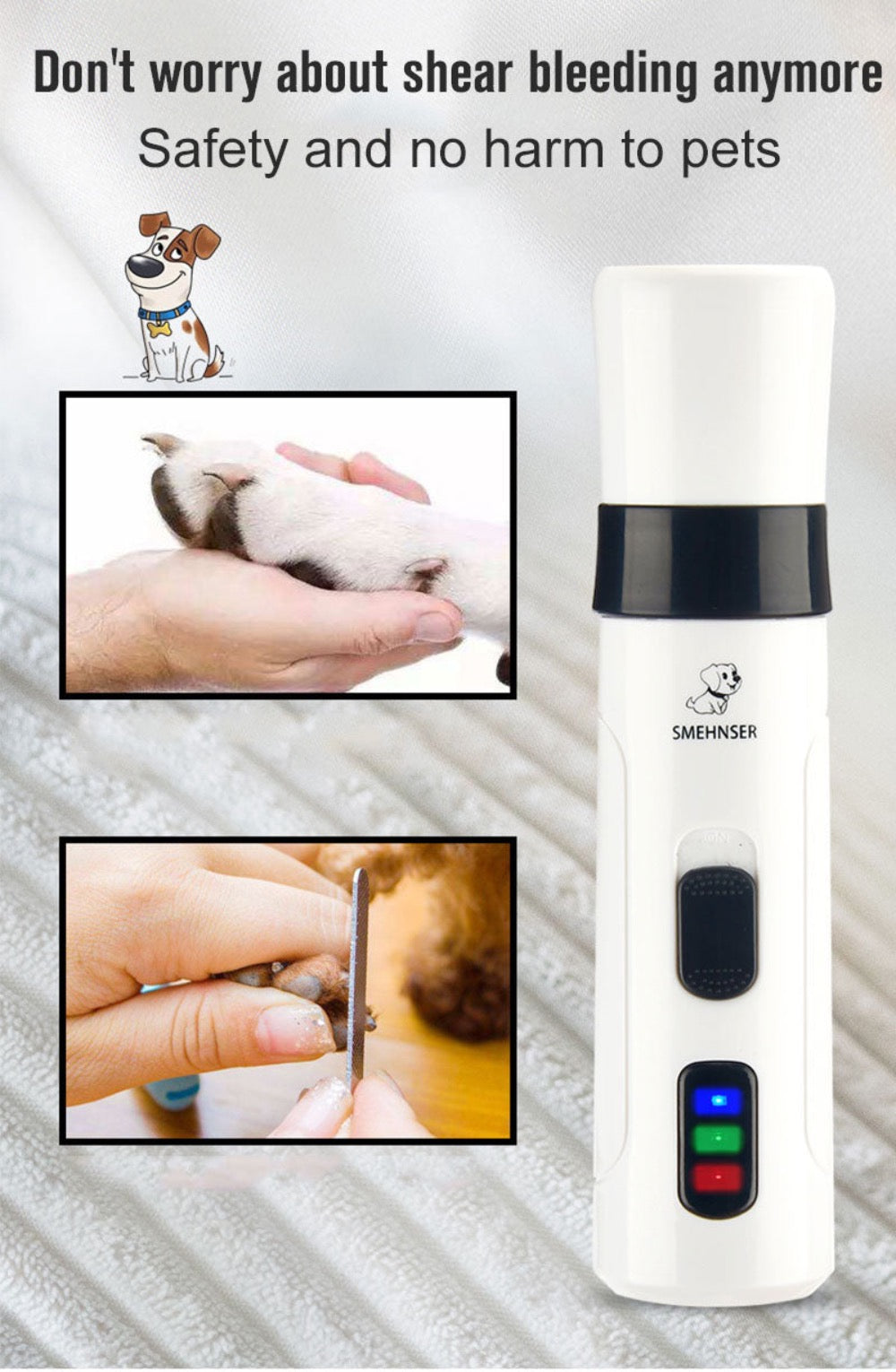 Cordless Pet Nail Trimmers - Zoomies
