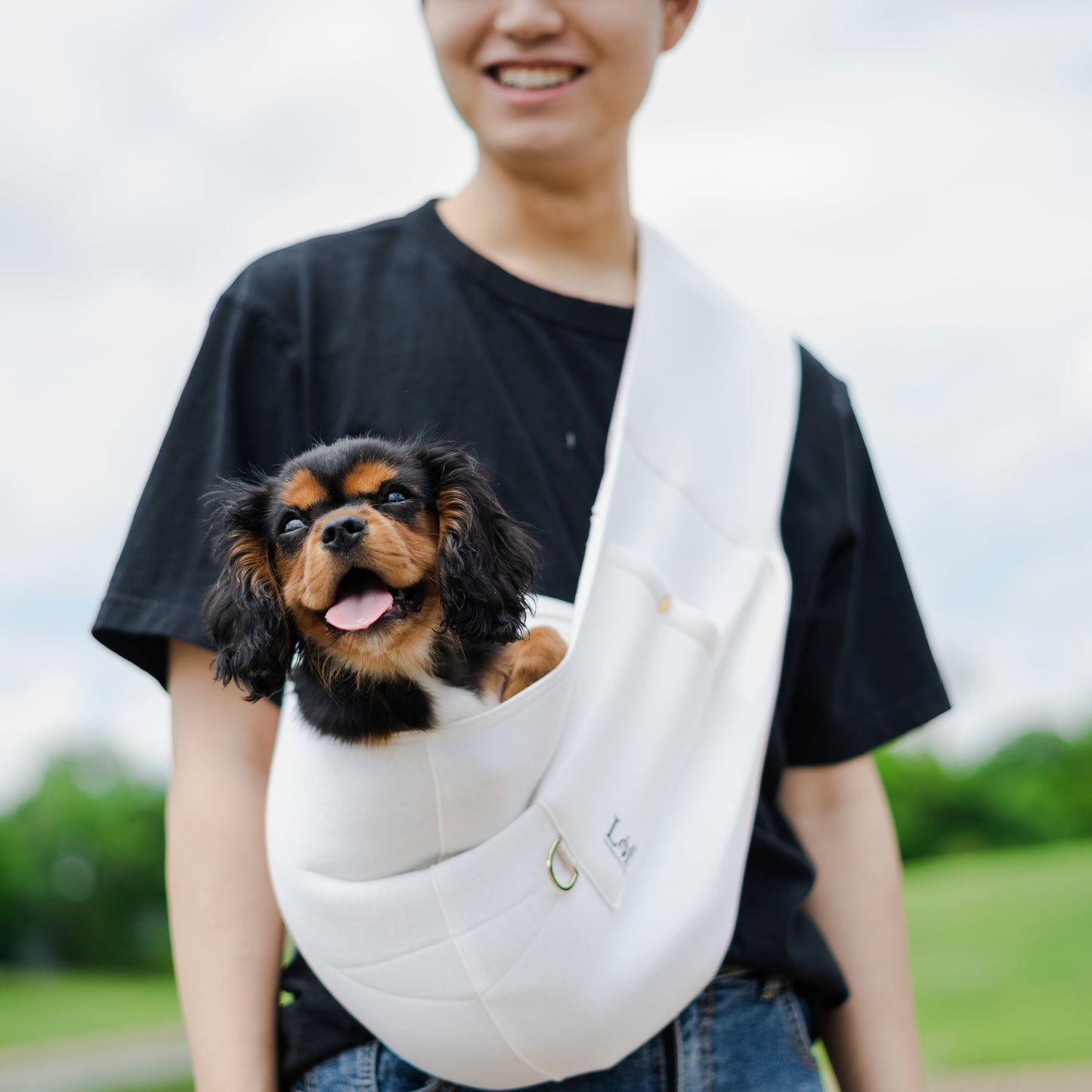 Lof Neoprene Pet Sling Carrier - Zoomies
