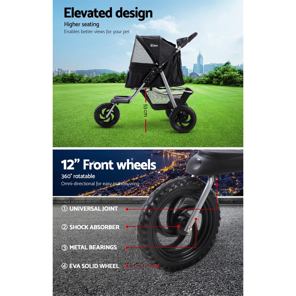 Dog Pram Carrier Travel - Zoomies