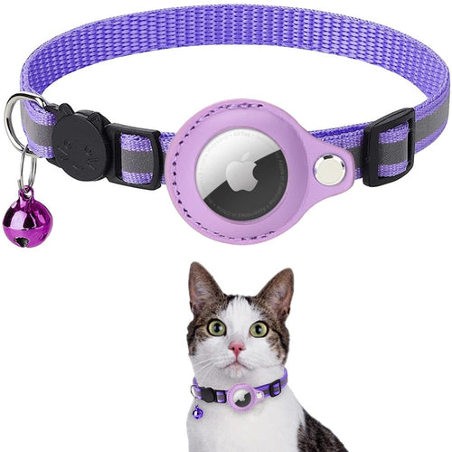 Reflective Airtag Case Collar - Zoomies