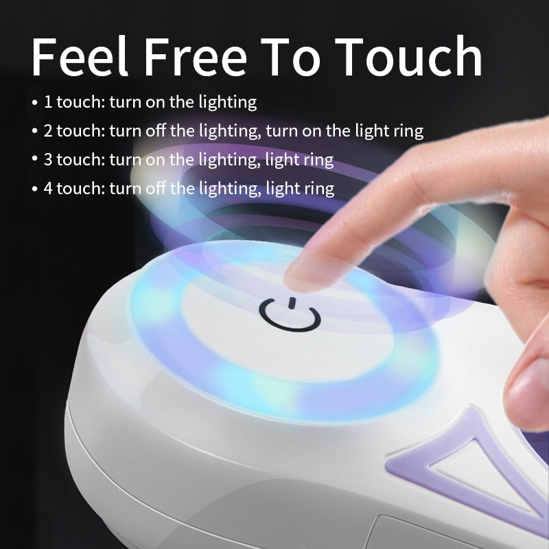 Automatic Retractable Lighting Leash - Zoomies