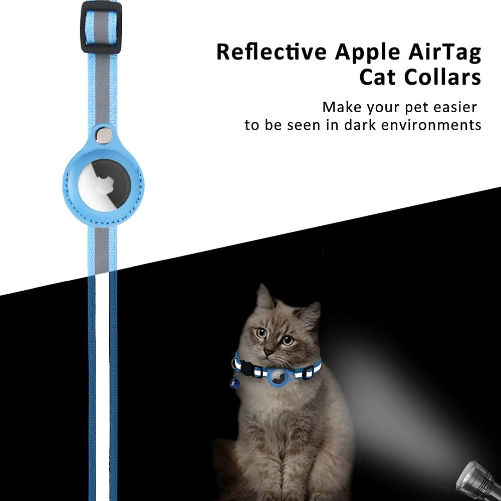 Reflective Airtag Case Collar - Zoomies