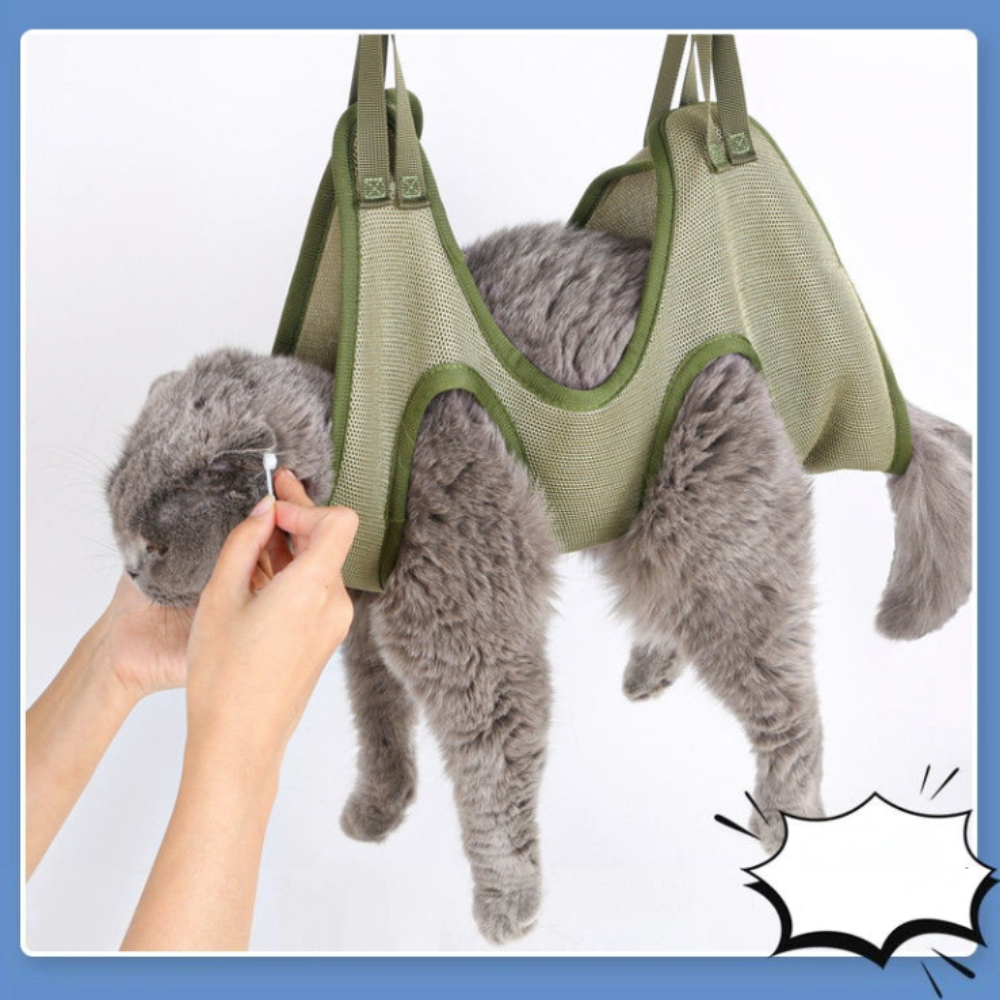 Cat Grooming Restraint Bag - Zoomies
