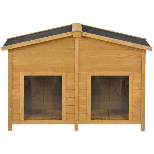 Large Wooden Dog House - Zoomies