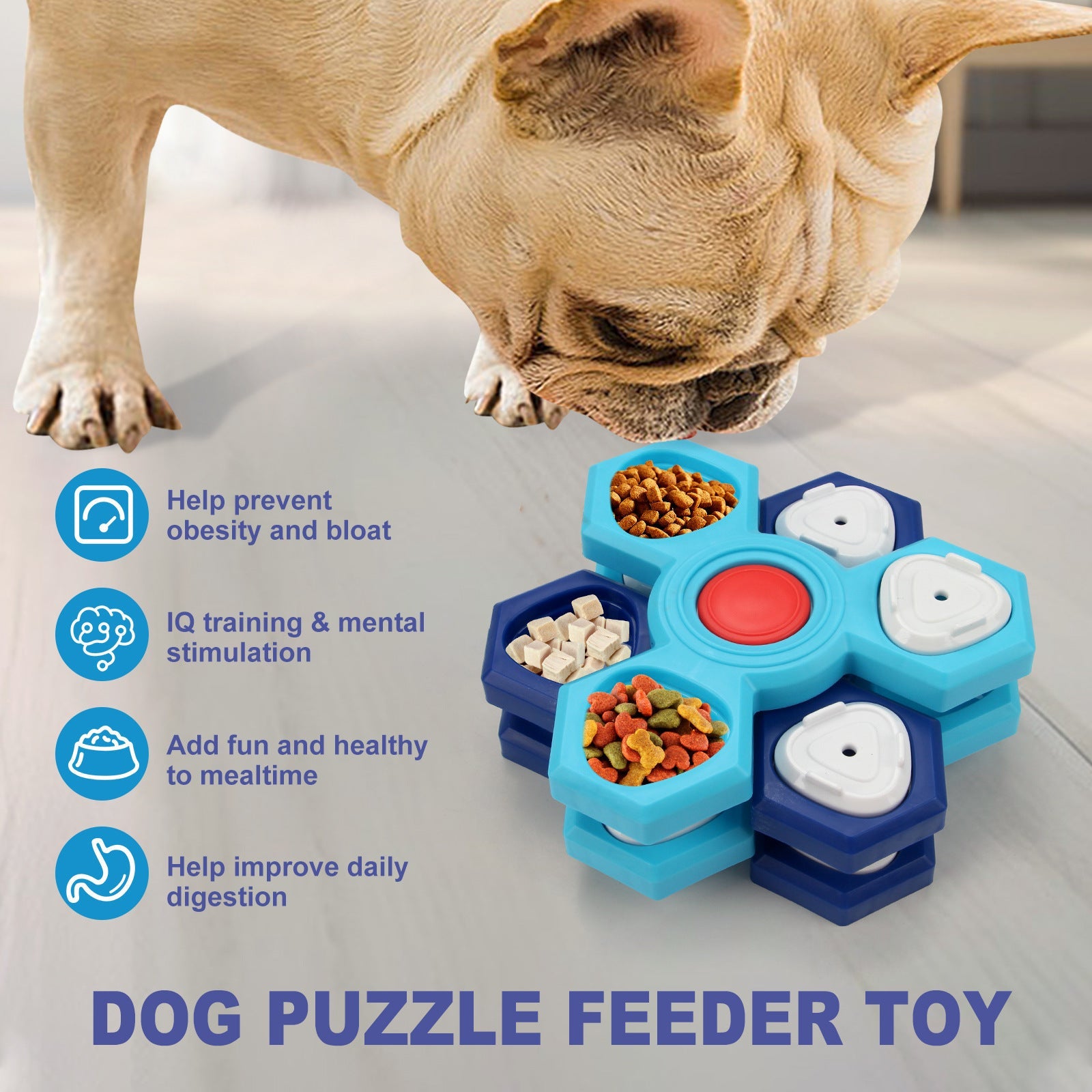 4 Layers Slow Feeder - Zoomies