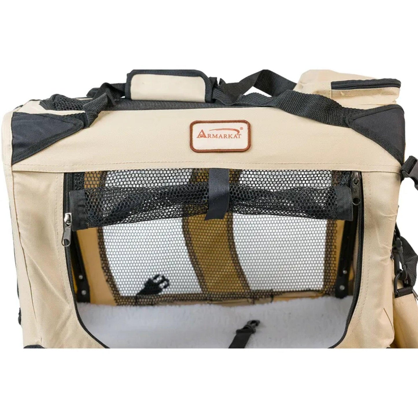 Armarkat Folding Soft Dog Crate - Zoomies