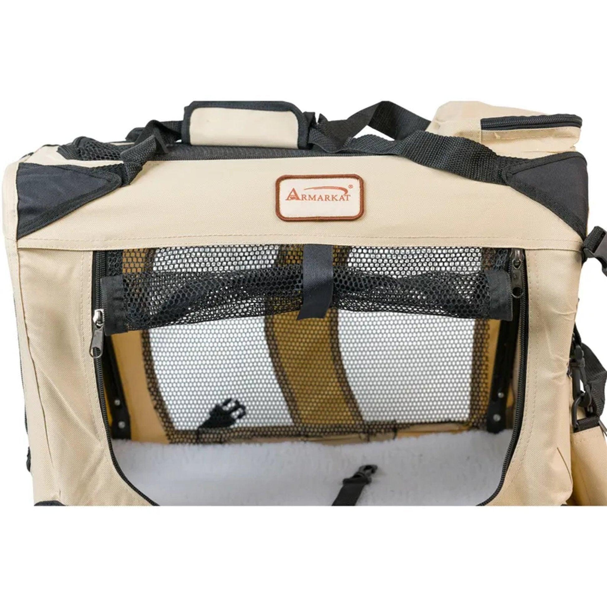 Armarkat Folding Soft Dog Crate - Zoomies