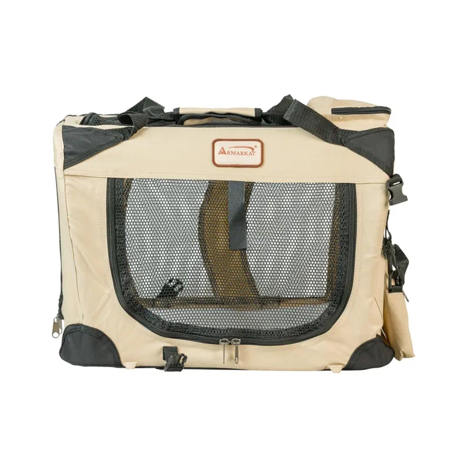 Armarkat Folding Soft Dog Crate - Zoomies