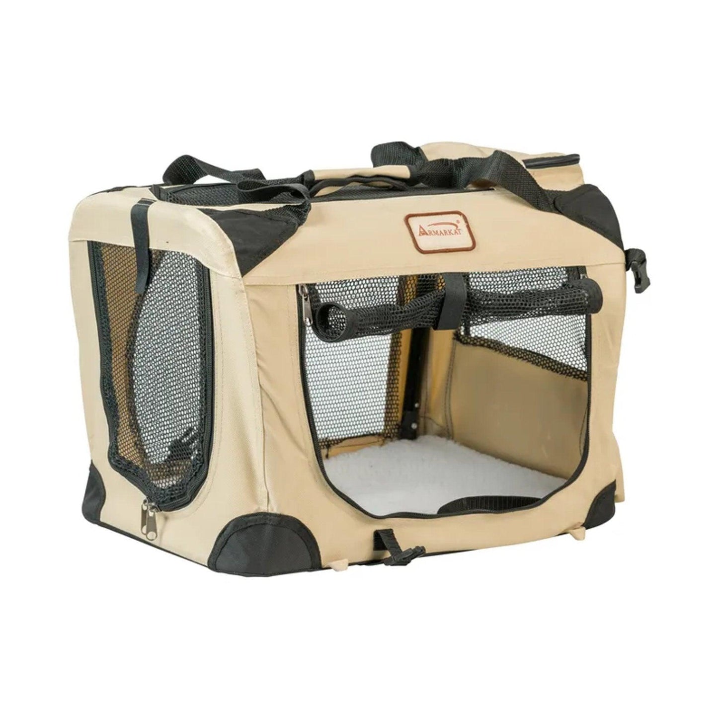 Armarkat Folding Soft Dog Crate - Zoomies