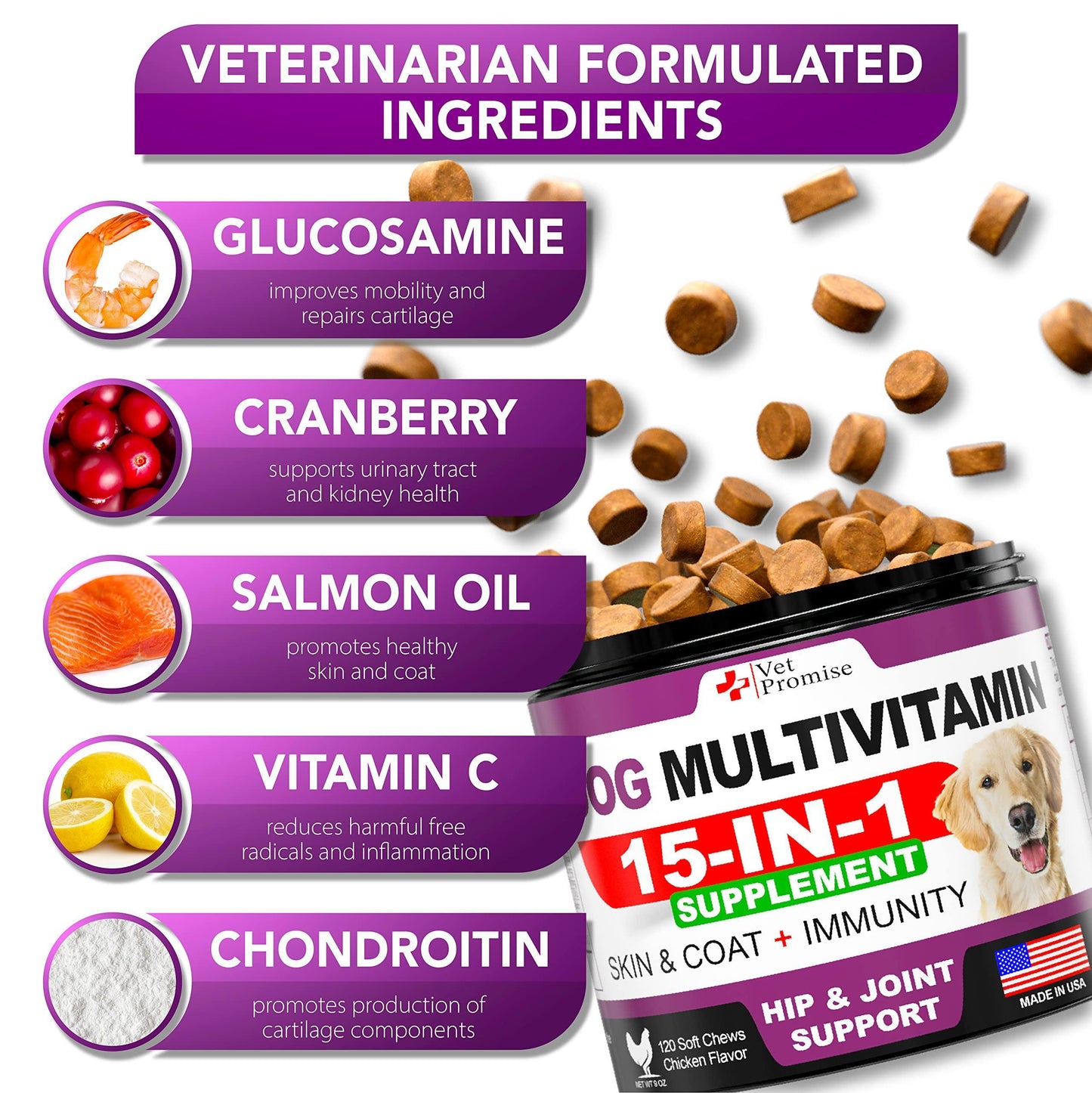 Dog Multivitamin Chewable - Zoomies