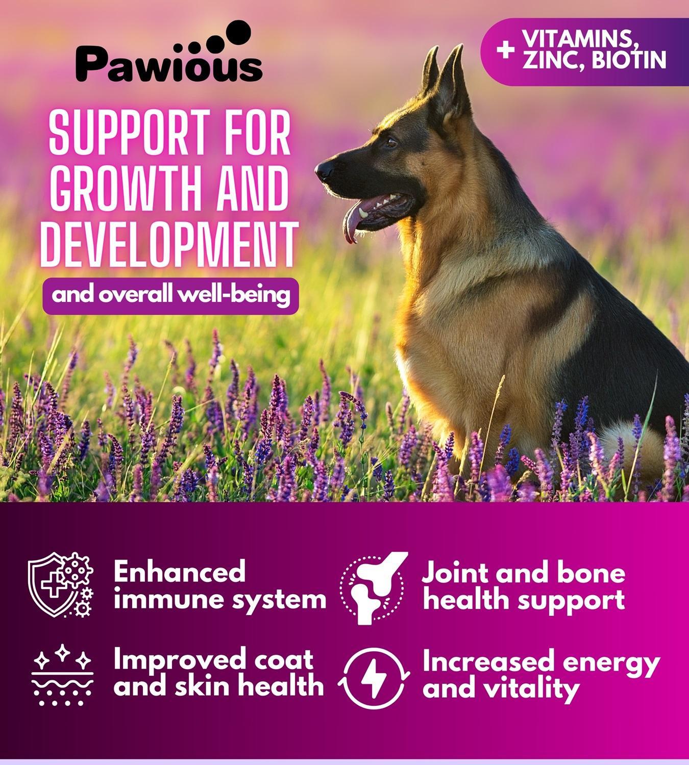 Dog Multivitamin Chewable with Glucosamine - Zoomies