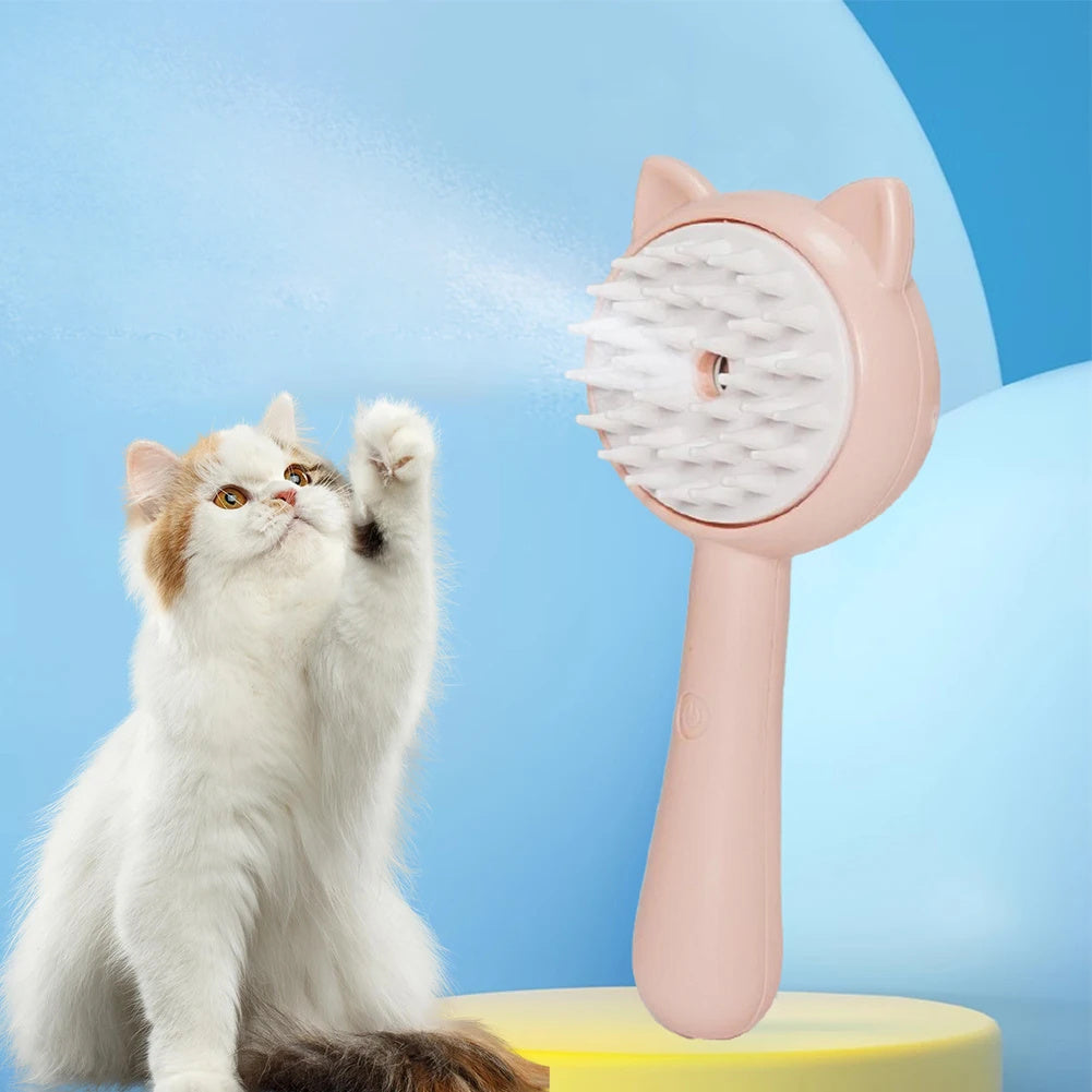 Hair Cleaning Brush With Mist - Zoomies