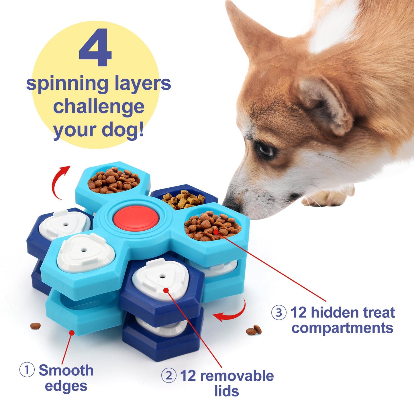 4 Layers Slow Feeder - Zoomies