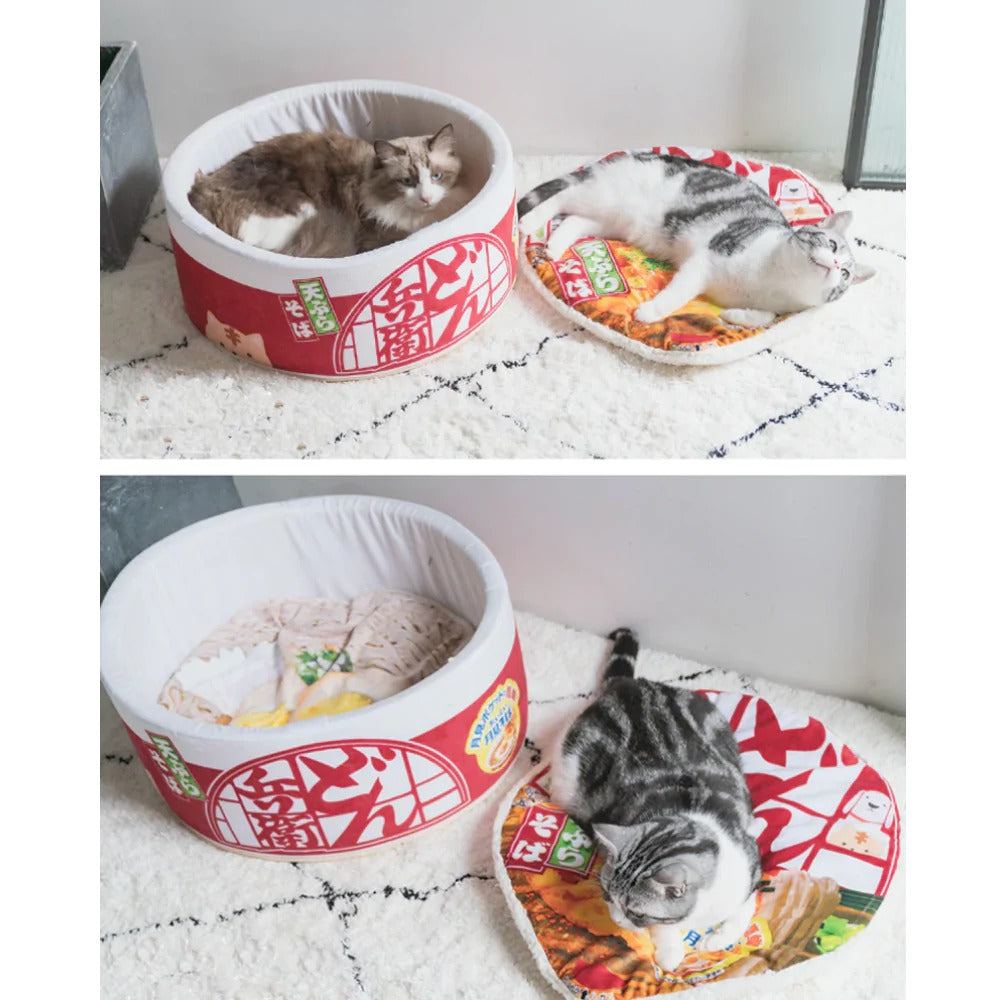 Pet Ramen Cushion Bed - Zoomies
