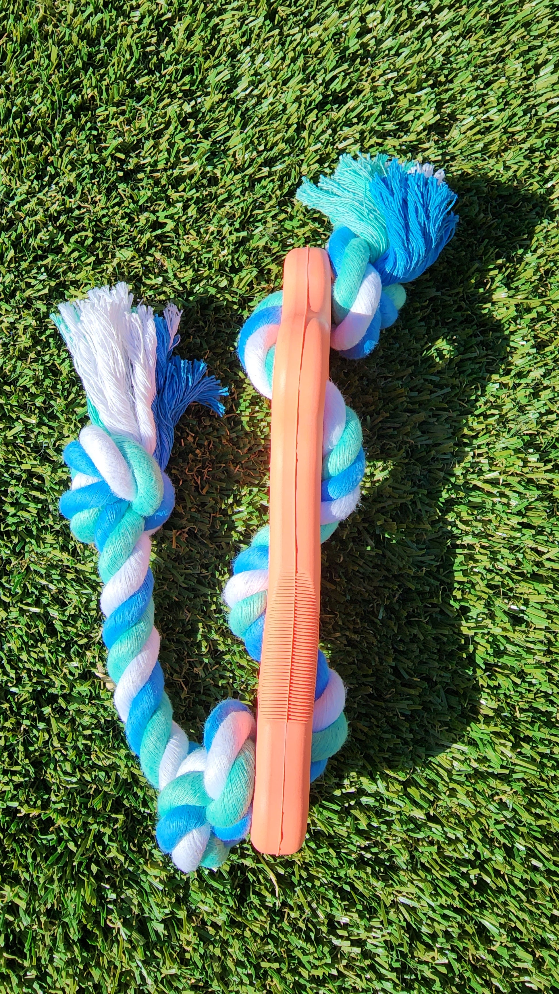Rubber Bone Dog Chew Toy - Zoomies
