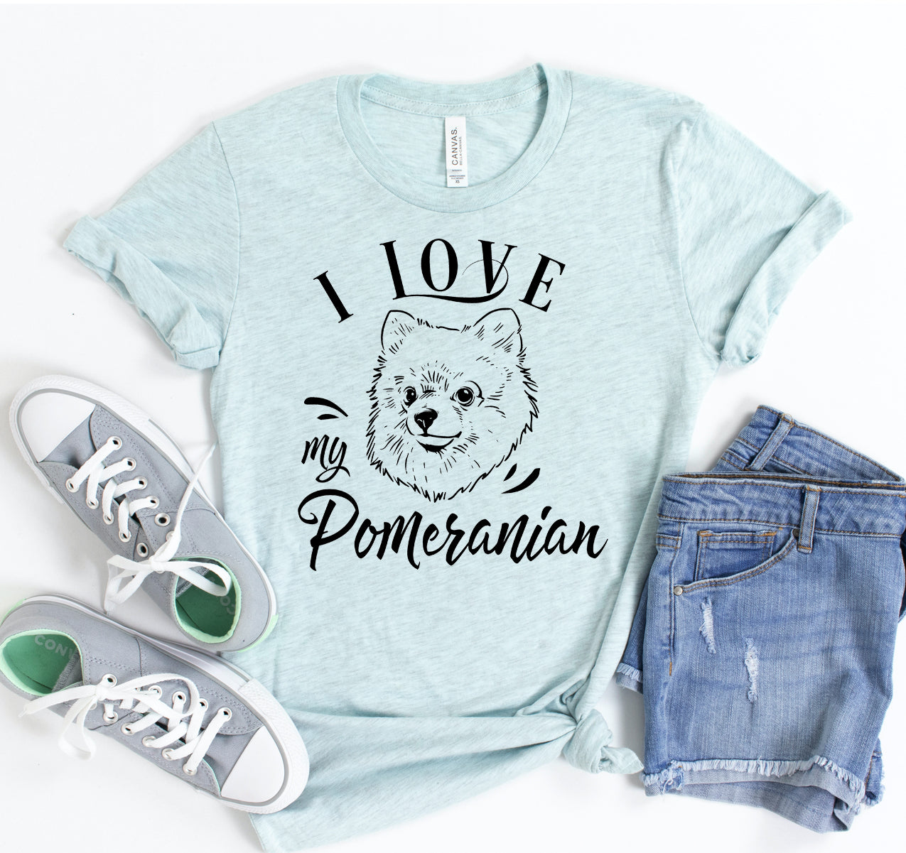 I Love My Pomeranian T-shirt - Zoomies