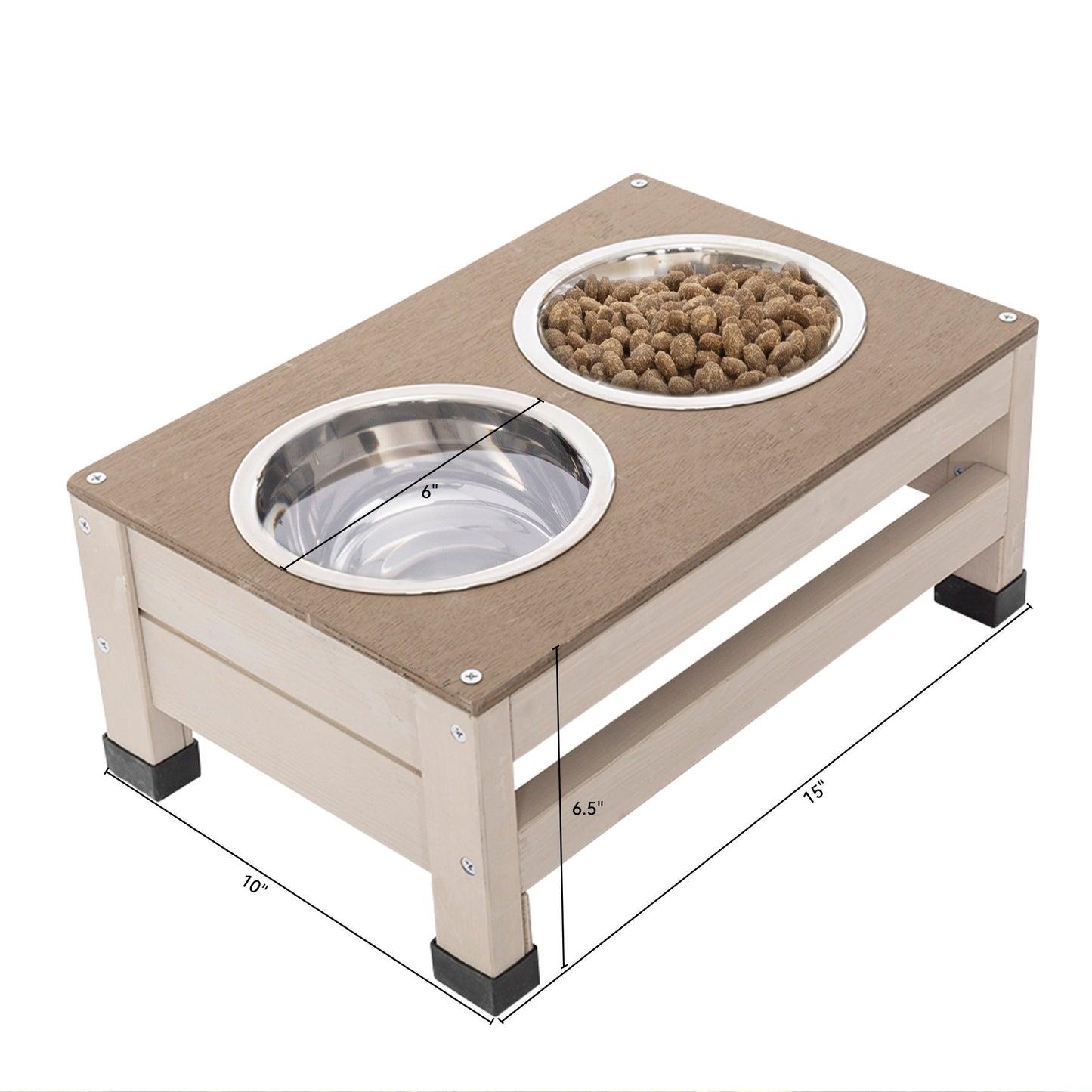 Outdoor Fir Wood Dog House - Zoomies