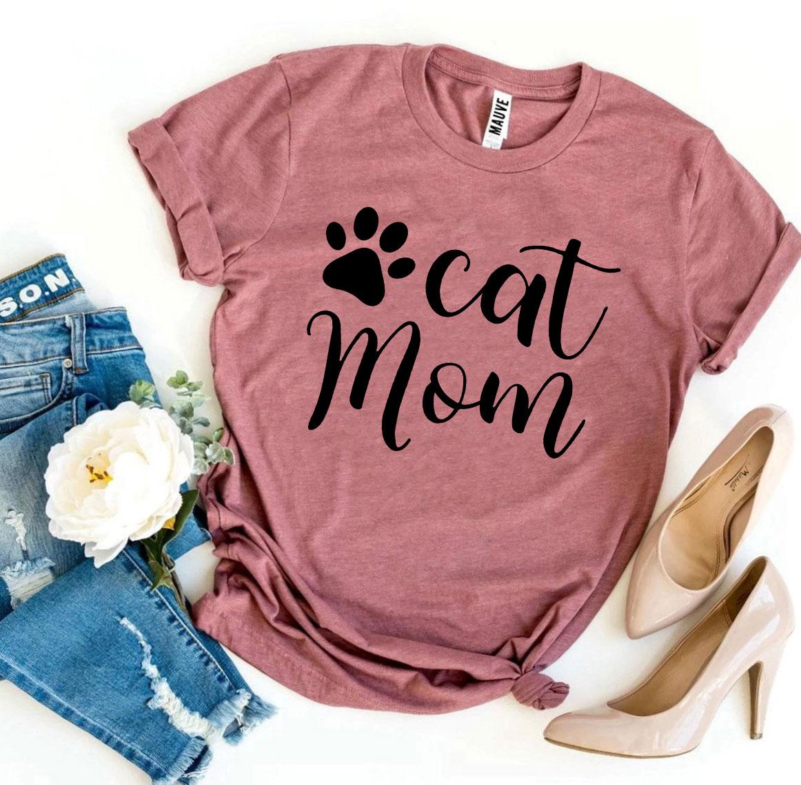 Cat Mom T-shirt - Zoomies