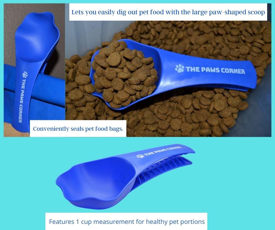 Paw-shaped Durable Food Scoop - Zoomies