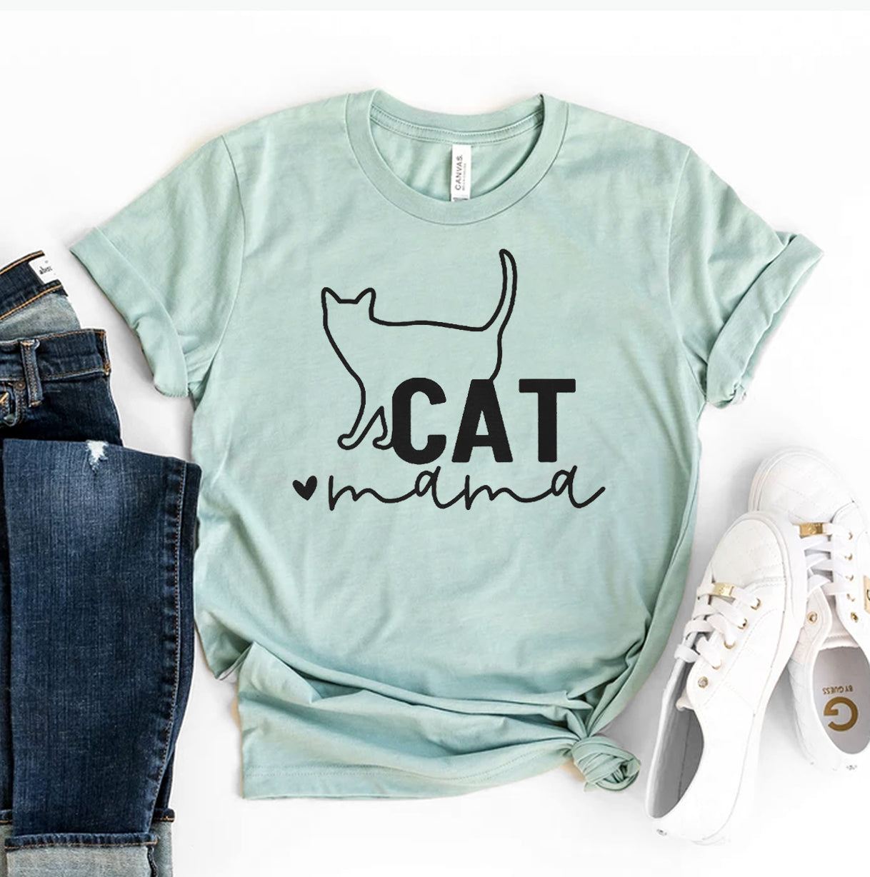 Cat Mama T-shirt - Zoomies