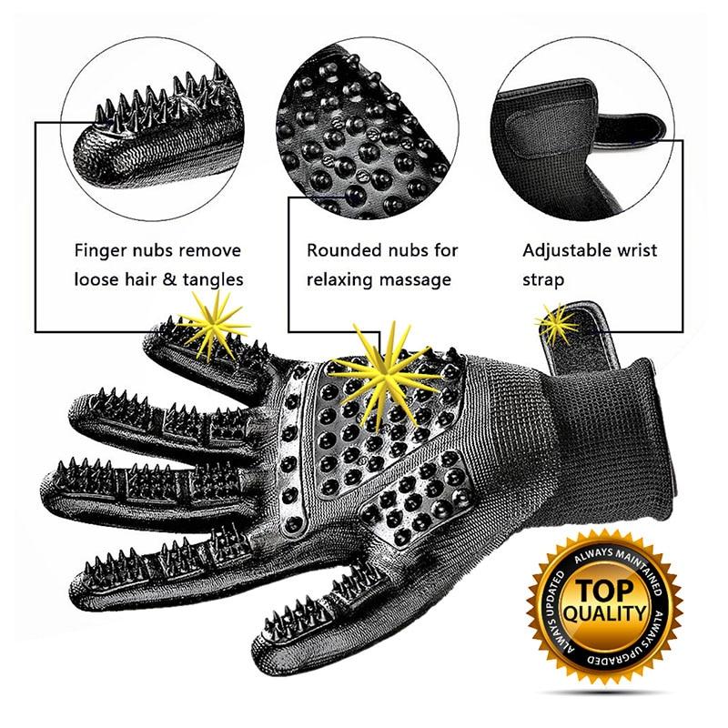 Pet Grooming Gloves - Zoomies