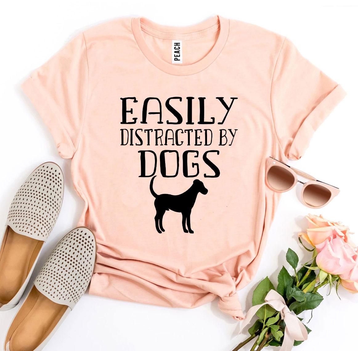 Easily Distracted By Dogs T-shirt - Zoomies