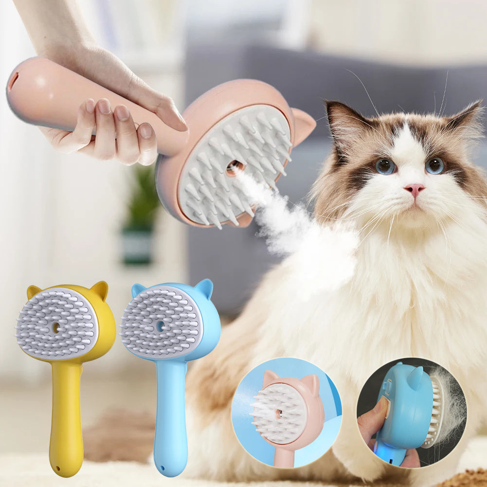 Hair Cleaning Brush With Mist - Zoomies