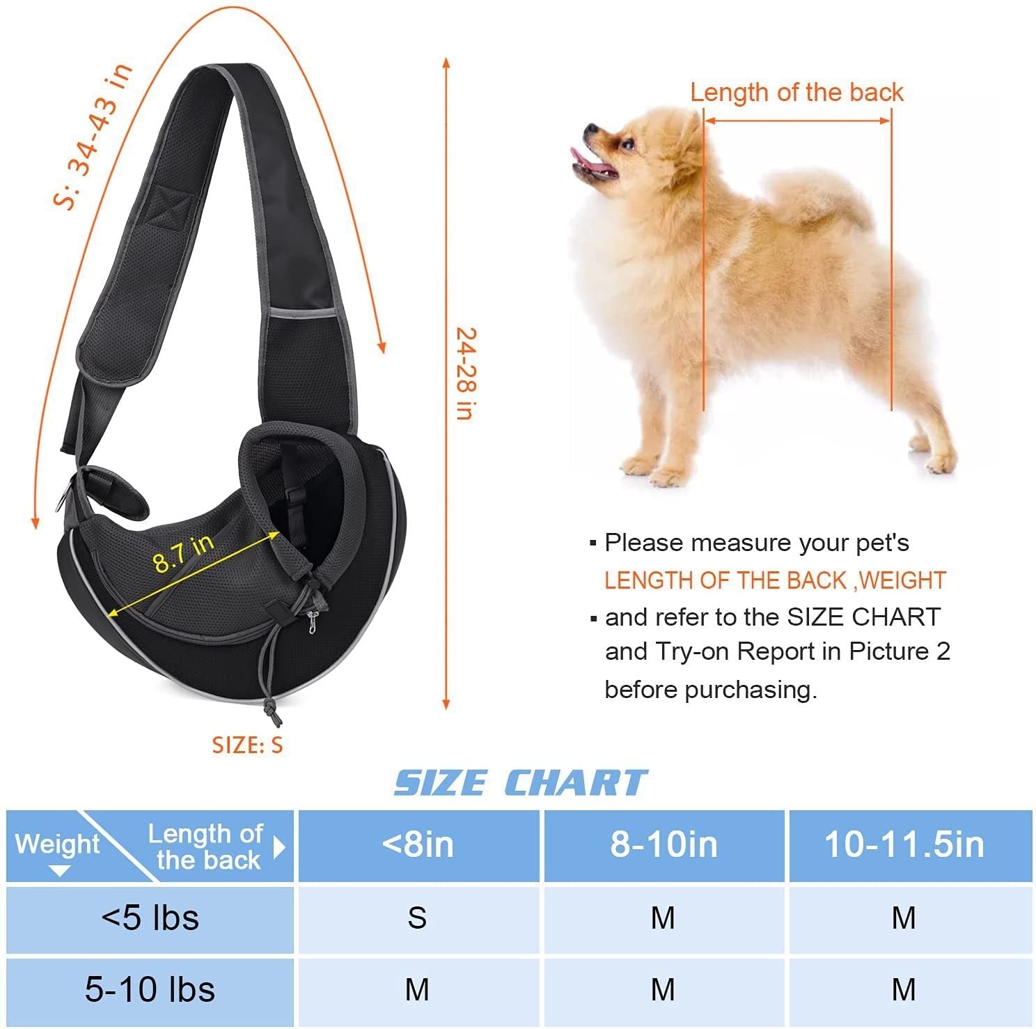 Carrying Pets Bag - Zoomies