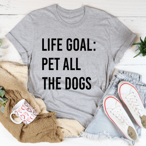 Life Goal Pet All The Dogs Tee - Zoomies