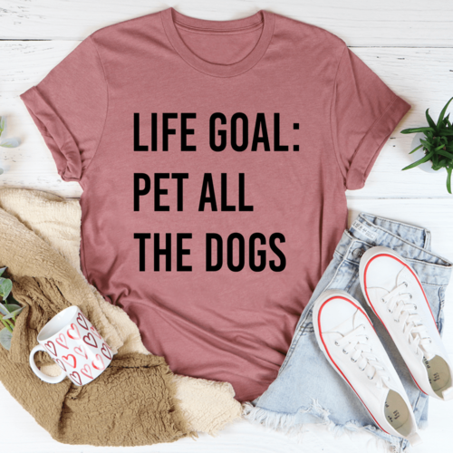 Life Goal Pet All The Dogs Tee - Zoomies