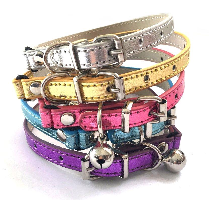 Metallic Safety Cat Collars - Zoomies