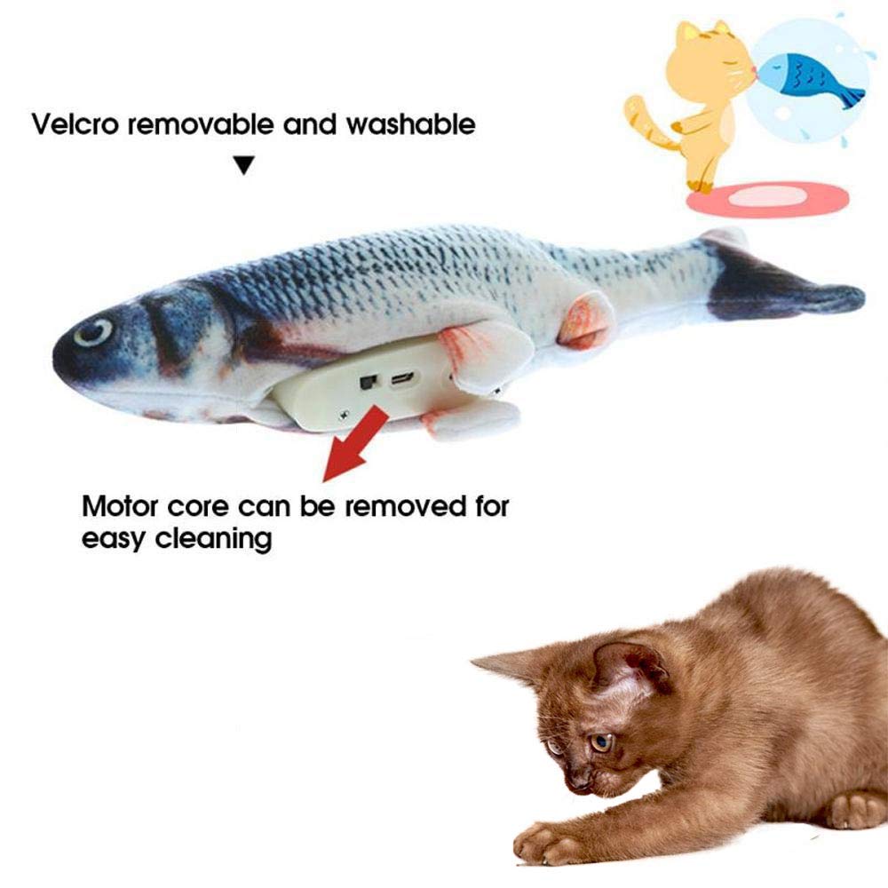 Electric Flipping Fish Toy - Zoomies
