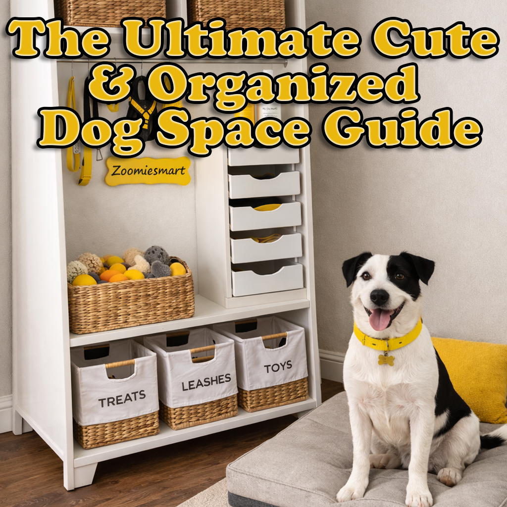The Ultimate Cute & Organized Dog Space Guide