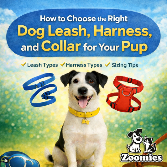 How to Choose the Right Dog Leash, Harness, and Collar for Your Pup