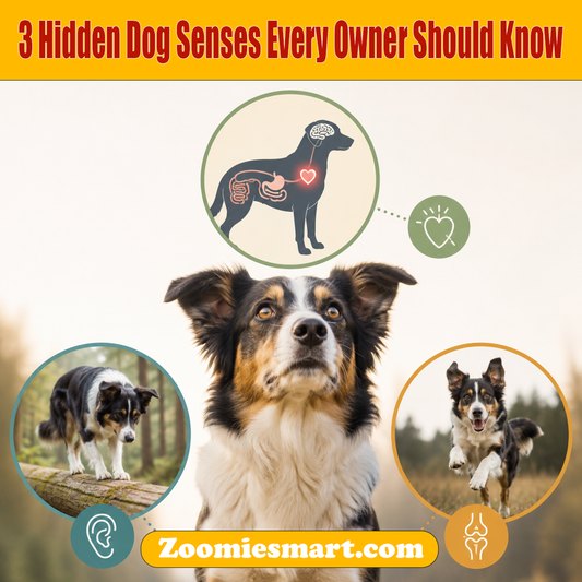The 3 Hidden Senses in Dogs (And Why They Matter More Than You Think)