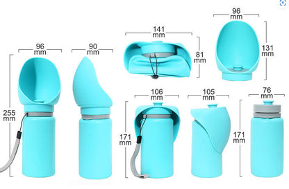 Folding Water Bottle - Zoomies
