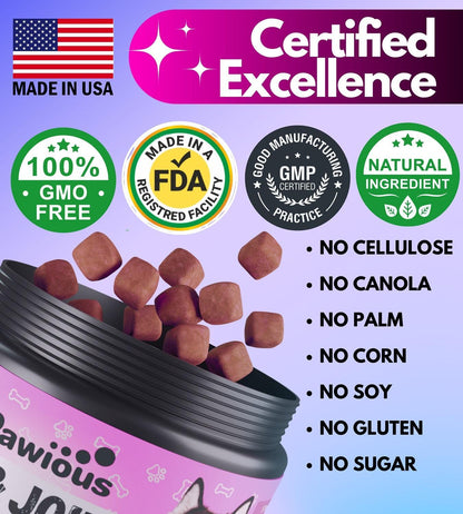 Dog Multivitamin Chewable with Glucosamine - Zoomies