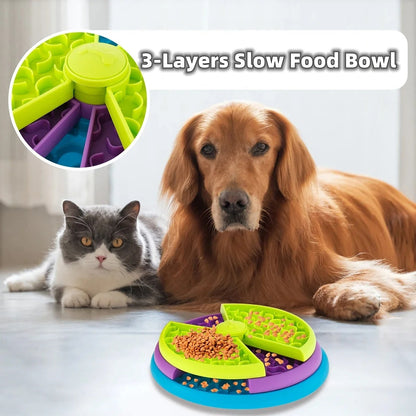 Slow Food Anti Choking Bowl - Zoomies