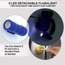 Nightwalk 4.5M Led Light And Waste Bag Dispenser Retractable Dog Leash - Zoomies