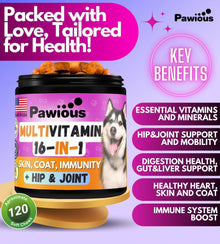 Dog Multivitamin Chewable with Glucosamine - Zoomies