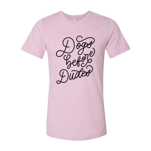 DT0509 Dogs Before Dudes Shirt